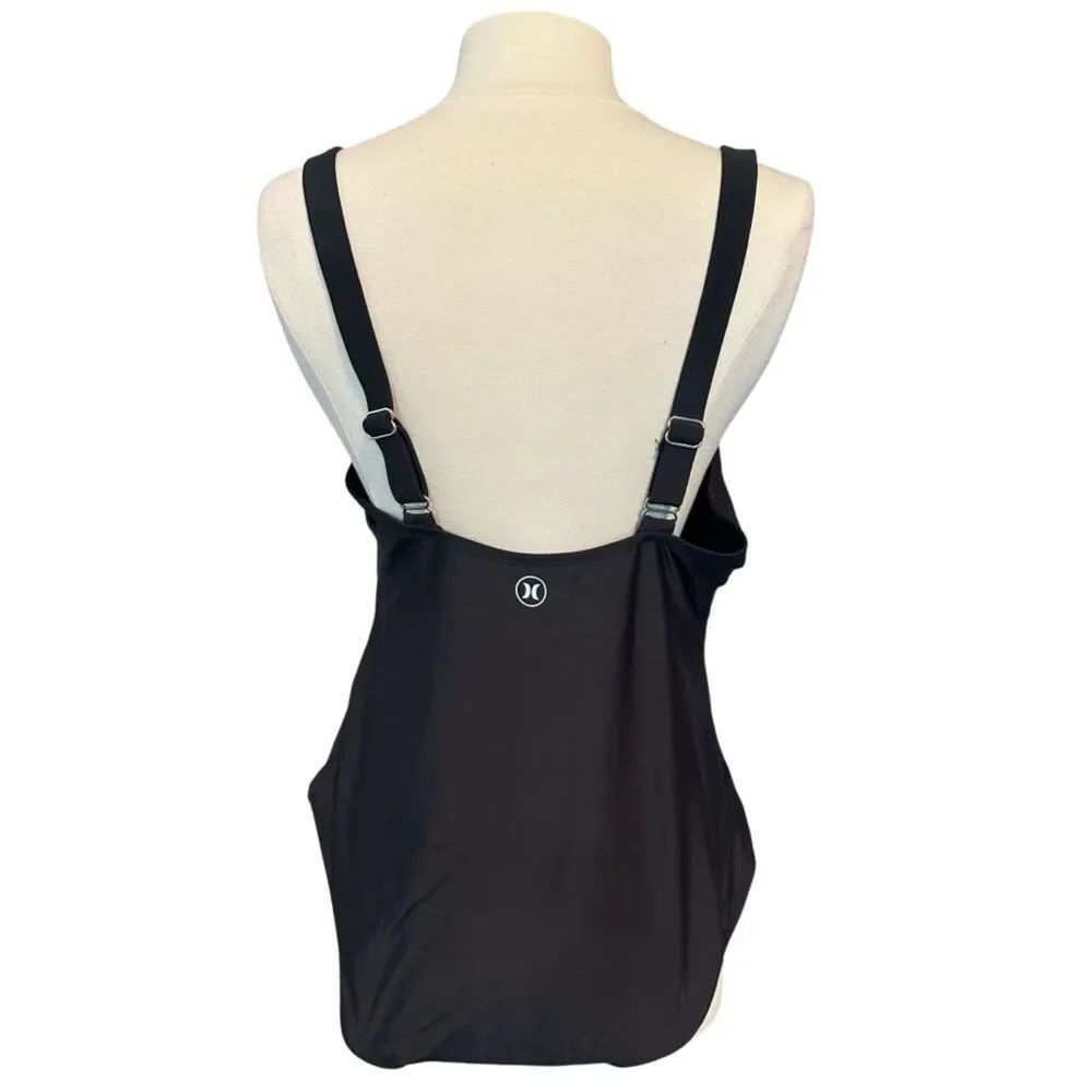 Hurley - One Piece Black Adjustable-Strap Swimsuit NWOT sz XXL